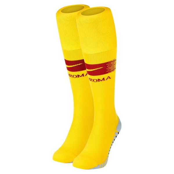 Calcetines AS Roma 1ª 2018-2019 Amarillo